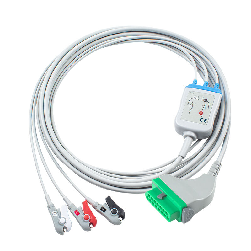 Fukuda Denshi CIO-07CTP-5NA CIO-07CTP-3NA Kabel EKG 15Pin DSL-8001 DSL-8001R Dynascope DS-8100 DS-8200 DS-8500