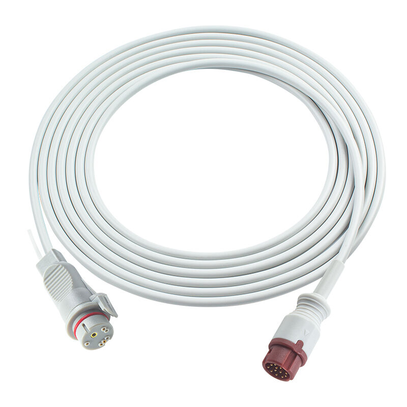 Kabel 12pin do Edward Argon BD Abbott BB PVB Utah Medex Mindray Connector dla BT-710 BT-720 BT-740 BT-770 BT-780