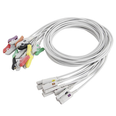 CONMED EKG Leadwires 10 odprowadzeń EKG Kabel IEC 4.0 Grabber EKG Leadwires