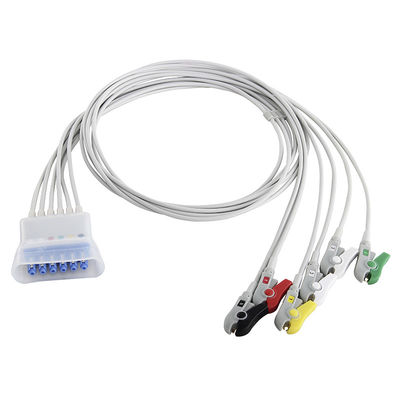 Przewody EKG P-Hilips Przewód telemetryczny 989803137251 989803133881 989803152051 5 odprowadzeń Zacisk IEC