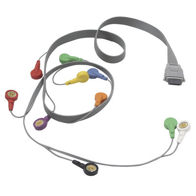 Kabel Holtera EKG Instrumenty biomedyczne Edan 3 stopy 10 odprowadzeń Kabel EKG i przewody odprowadzeń