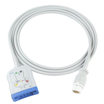 Kabel P-Hilips 12Pin 6 + 4 EKG Trunck Kabel pacjenta AAMI IEC EKG