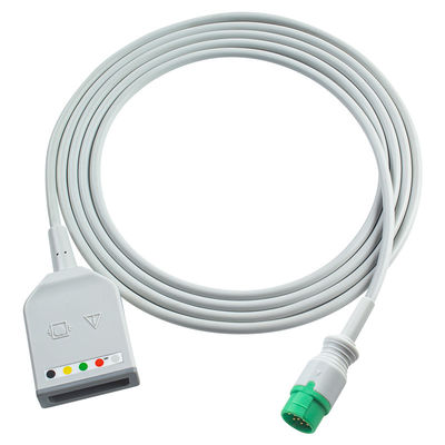 Biolight 12pin Kabel adaptera trunka EKG Kabel EKG M7000 M8000A M8500 M9500 Kable rozszerzające EKG