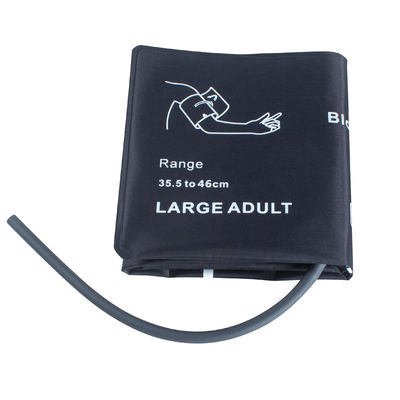 Duża dorosła mankietka NIBP bez pęcherza jedno rurka 35,5-46 cm mankietka nylonowa