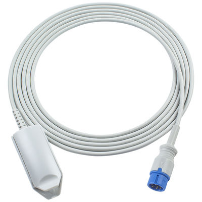 Kompatybilny ViewMed 9Pin SpO2 Probe Dorośli ViewMed Monitor Nasycenia Przycisk palca 3.0M