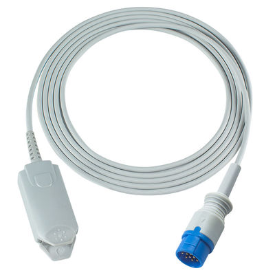 Biolight wielokrotnie używalny czujnik SpO2 M900 M7000 M9500 cyfrowy klips do palców dorosłych 12Pin 3.0M