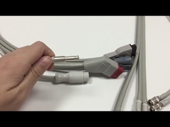 Welch Allyn SE-PRO-600 M2461A Kabel EKG i przewody IEC 4.0 Złącze bananowe